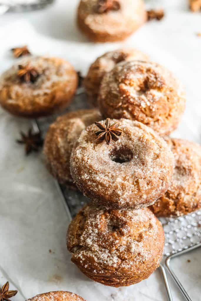 fried donuts