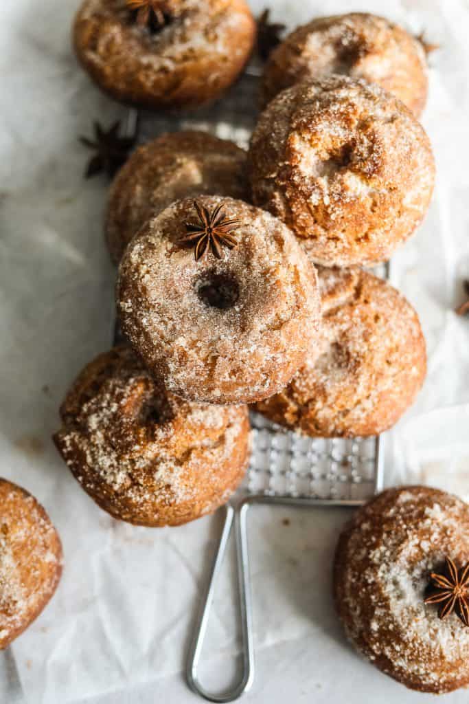 cinnamon sugar buttermilk donuts